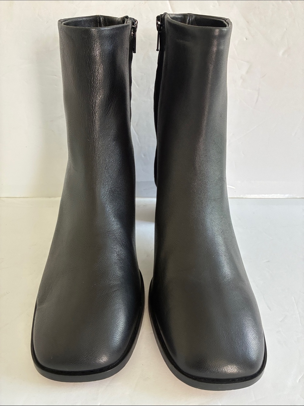 BRUNO MAGLI ETNA $595 Made in ITALY Black Leather Ankle Boots Size 41.5 US11 NEW - Picture 3 of 9